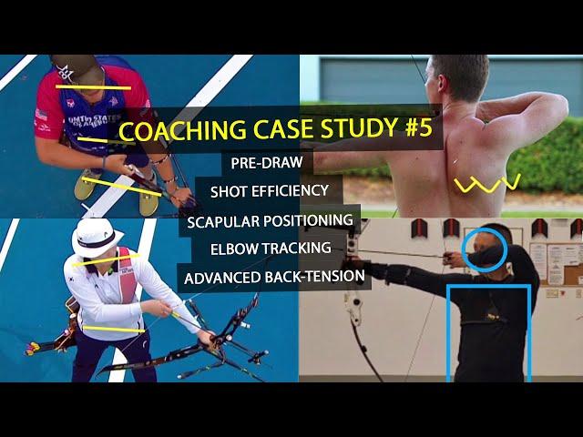 Archery Coaching Case Study #5 | Scapular positioning & elbow tracking for advanced back tension!