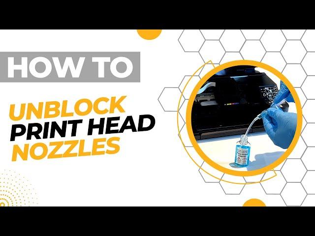 How to Unblock and Clean Clogged Print Head Nozzles on an Epson Ink Jet Printer