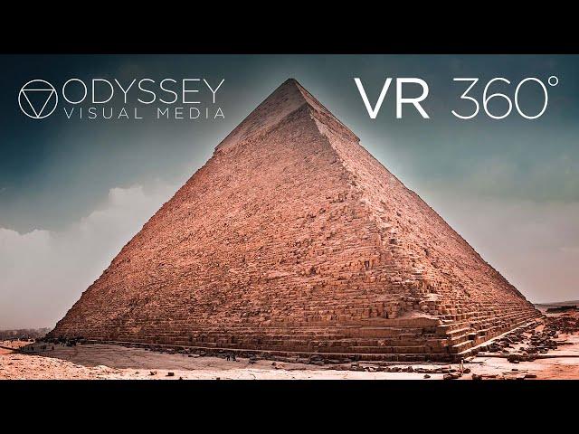 Pyramids of Egypt Virtual Tour | VR 360° Travel Experience