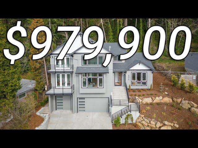 TOUR A $979,900 Portland Luxury New Construction Home | Oregon Real Estate