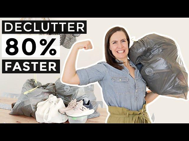 10 Tips to Declutter FASTER