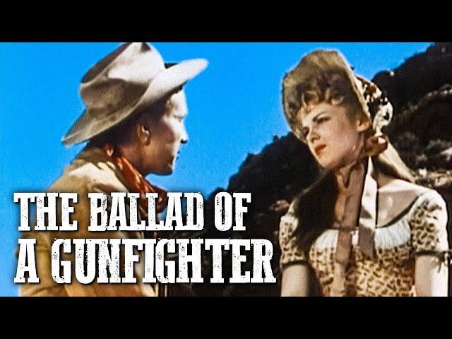 The Ballad of a Gunfighter | MARTY ROBBINS | Cowboy Film | Free Western Movie