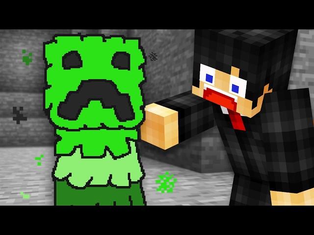 Minecraft but Everything I Touch turns to Cartoon...