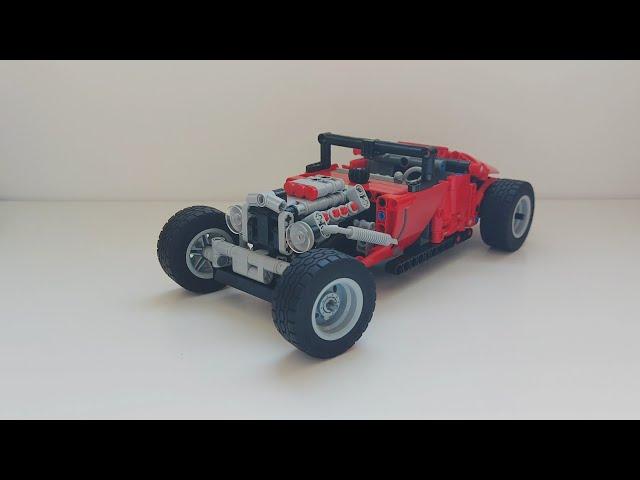 Хот род из лего техник/Lego technic hot rod