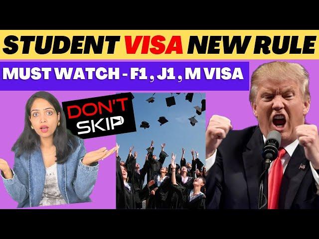 US Student Visa Interview Resume With New Rules in 2025| F1 Visa Interviews Are Back-Rules Explained