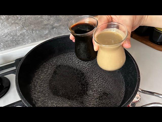  For Instant Summer Dessert, Add Molasses and Tahini to Boiling Water.️ Surprise Ending.