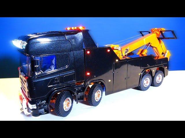 RC ADVENTURES - Unveiling: SCANiA R560 Wrecker Tow Truck, Scandinavian Style 8x8