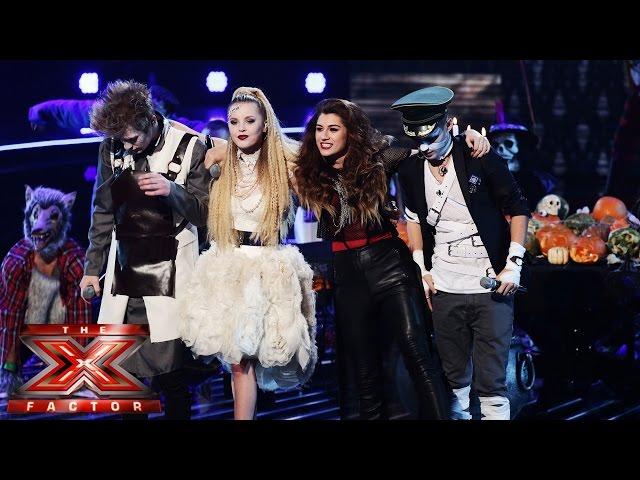 Only The Young sing Monster Mash / Crocodile Rock Mash Up | Live Week 4 | The X Factor UK 2014