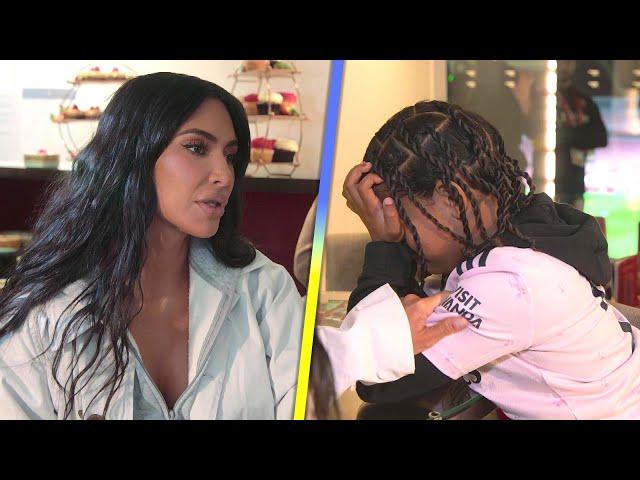 Saint West Breaks Down in TEARS, How Kim Kardashian Saved the Day!