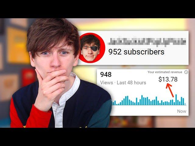 I made a new SECRET Youtube channel & this is how many views it got