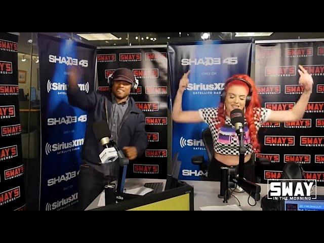 Justina Valentine on Sway's 5 Fingers of Death *REAL FREESTYLE*