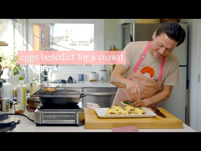 How to Make Eggs Benedict for a Crowd | Kenji's Cooking Show