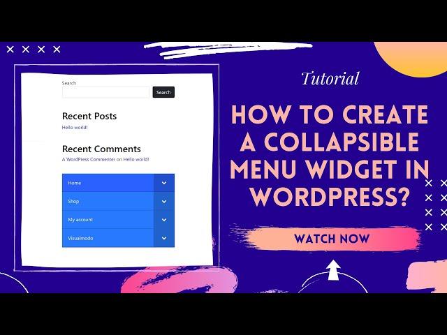  How to Create a Collapsible Menu Widget in WordPress? Add in Sidebars, Footer, or Where You Want