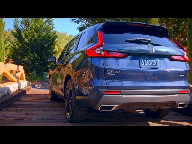 All New 2023 Honda CR-V Sport Touring Hybrid (Canyon River Blue Metallic) - Wonderful Compact SUV