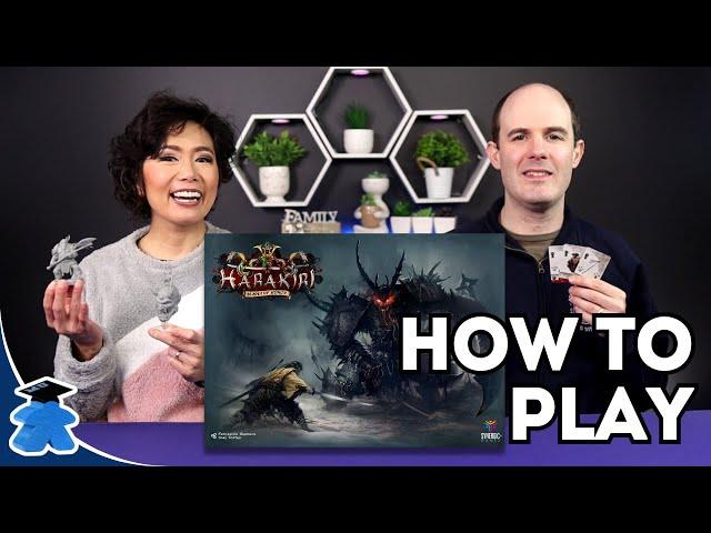 Harakiri : Blades of Honor - Official How to Play Board Game