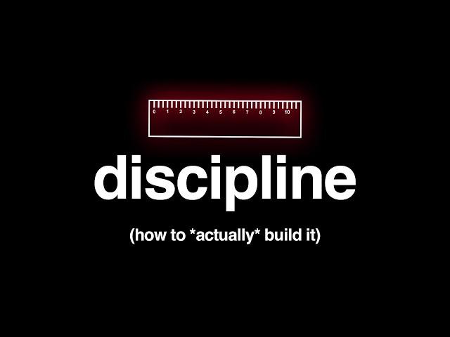 I Found the Formula for Self-Discipline (Literally)