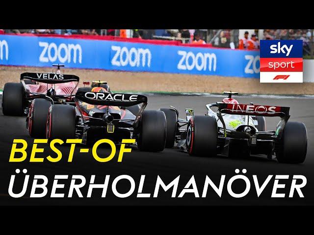 Von Senna bis Verstappen: Die größten Überholmanöver der Formel 1! ️