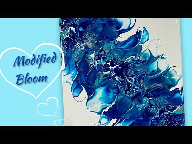 (902) Modified Bloom Technique, Acrylic Paint Pouring