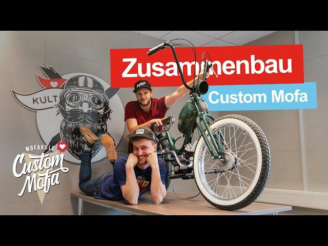 MEGA LOOK & DRÖHNENDER AUSPUFF | Erster Start Custom Mofa