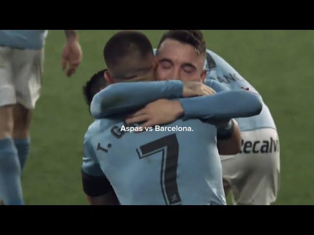 The ART of Aspas vs Barcelona