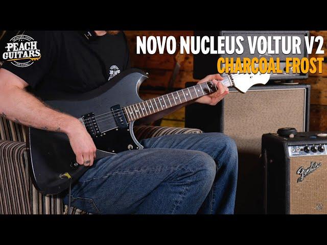 Novo Nucleus Voltur V2 | Charcoal Frost - Black Pickguard