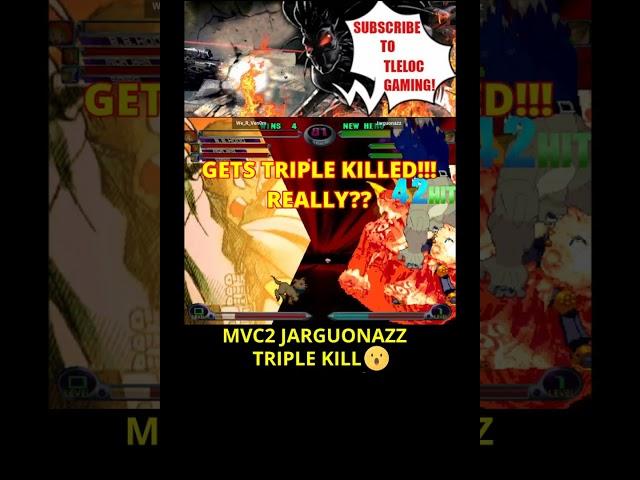 MVC2 JARGUONAZZ TRIPLE KILL