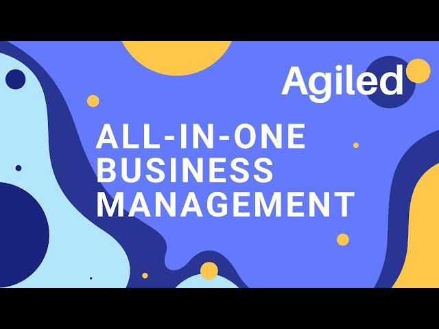 Agiled - An ALL-IN-ONE Business Management Tool | Best Business Management Software