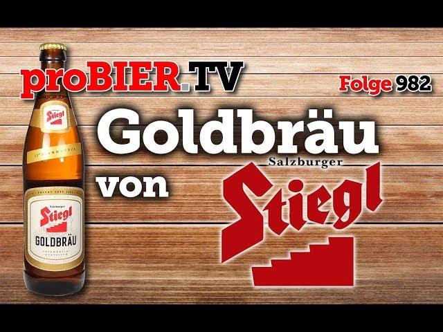 Goldbräu von Stiegl | proBIER.TV - Craft Beer Review #982 [4K]