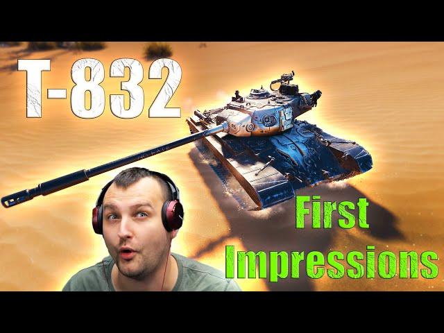 New PREMIUM Tank in Action: T-832! | World of Tanks