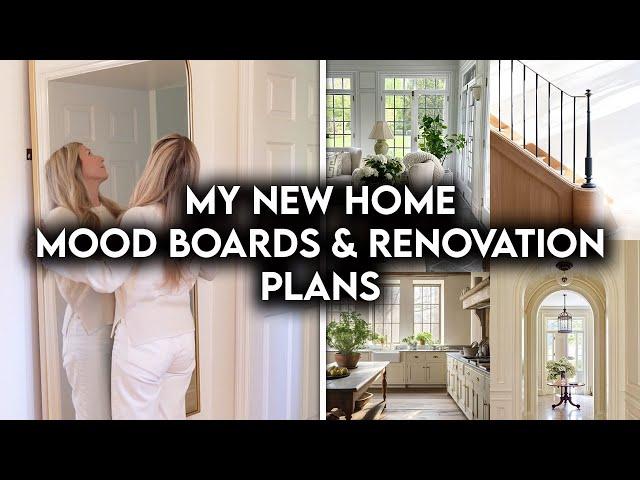 DESIGNING MY NEW HOME | MOOD BOARDS & DESIGN IDEAS