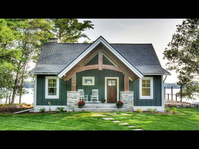 Charming Rustic Small Cabin House Design Ideas