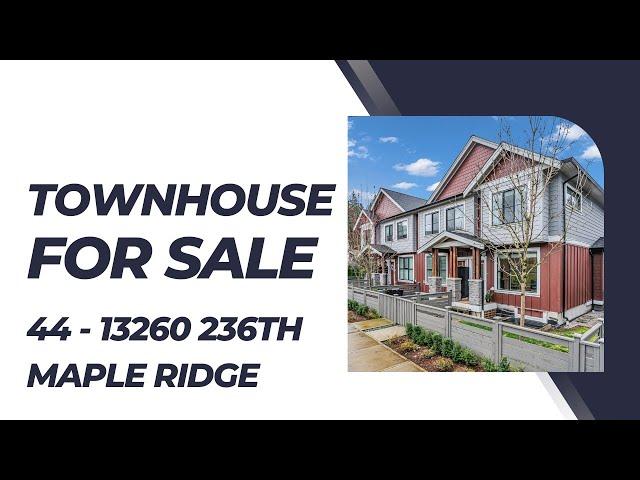  Open House Sunday Dec 8 from 1pm - 4pm Fantastic Fresh End Unit  - 13260 236th St MLS R2946604