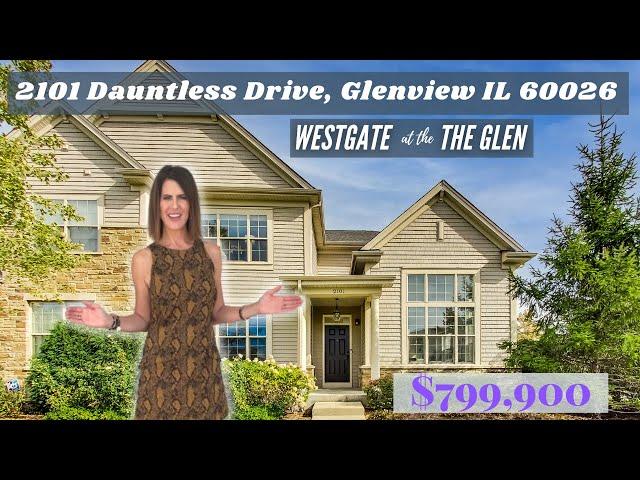 Luxury Townhome @ Westgate at The Glen | 2101 Dauntless Dr,  Glenview IL 60026  by Vittoria Logli