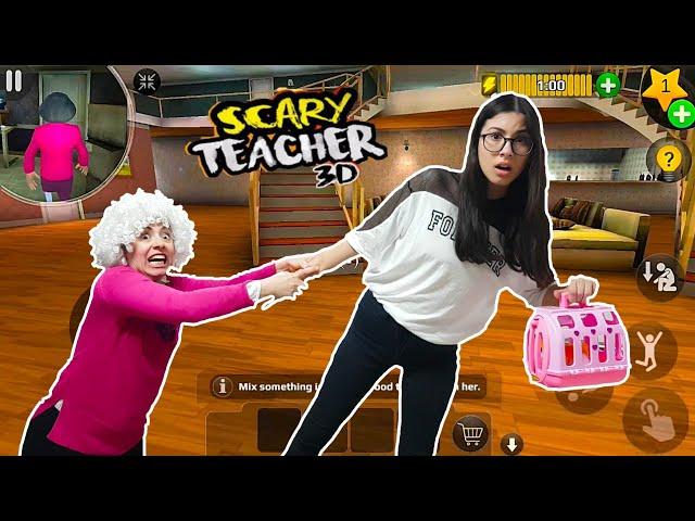 GERÇEK HAYATTA SCARY TEACHER DELİ ÖĞRETMEN MACERASI #4  EYLÜL LAL