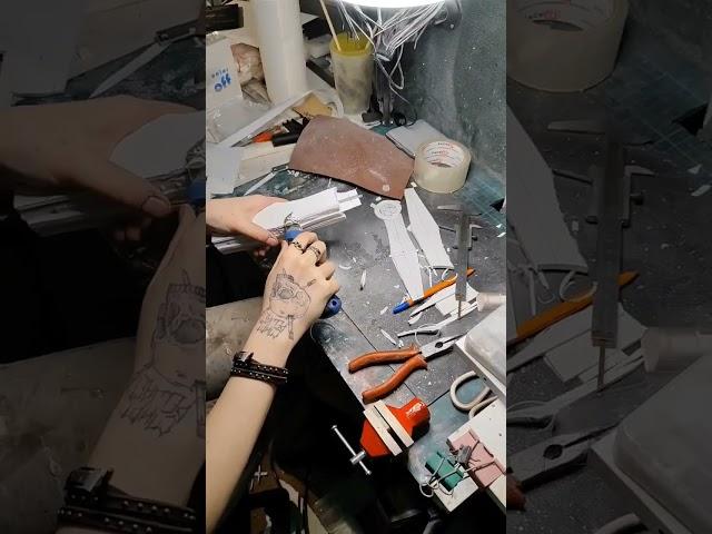 Изготовление меча Цири "Ласточка" #рек #рекомендации #thewitcher #thewitcher3 #cosplay