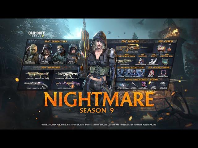 Call of Duty®: Mobile - Season 9 Nightmare | Battle Pass Trailer