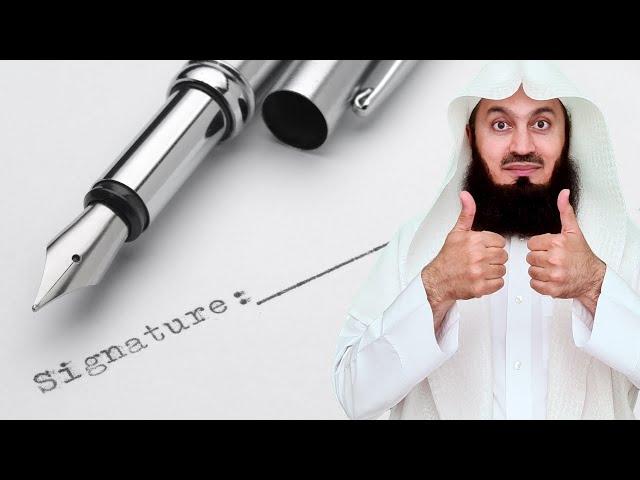 Writing a Will - Mufti Menk