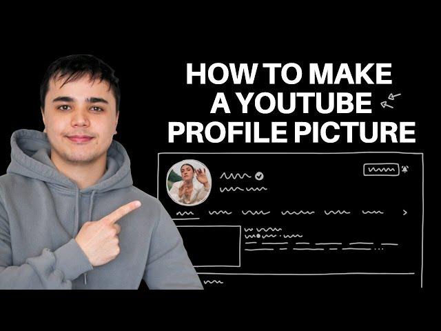 How to Make a YouTube Profile Picture