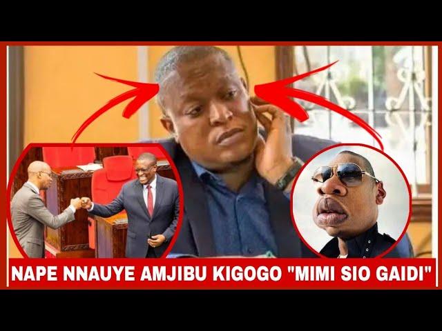 NAPE NNAUYE AMJIBU KIGOGO "MIMI SIO GAIDI"