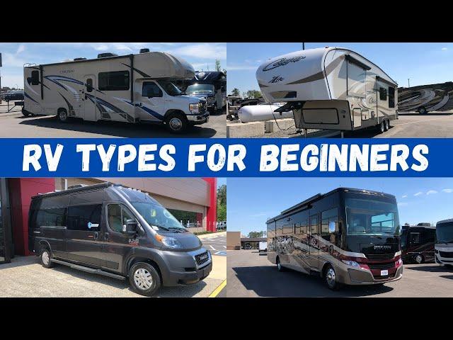 RV types 101: A beginner's guide to the different types of RVs