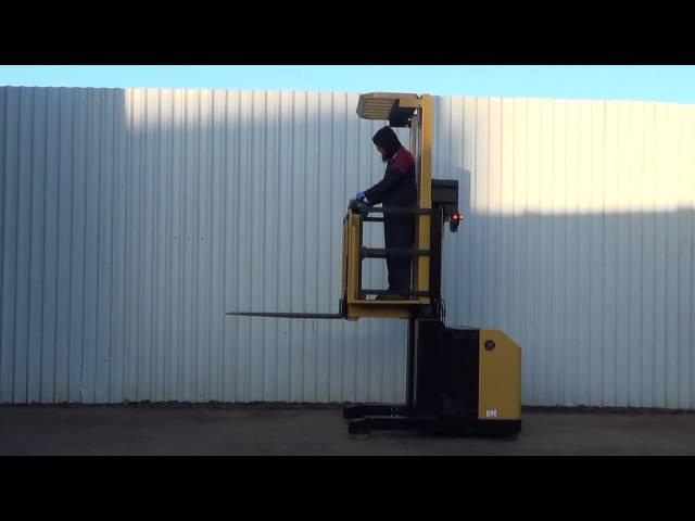 CATERPILLAR 800KGS ORDER-PICKER FORKLIFT ELECTRIC TRUCK