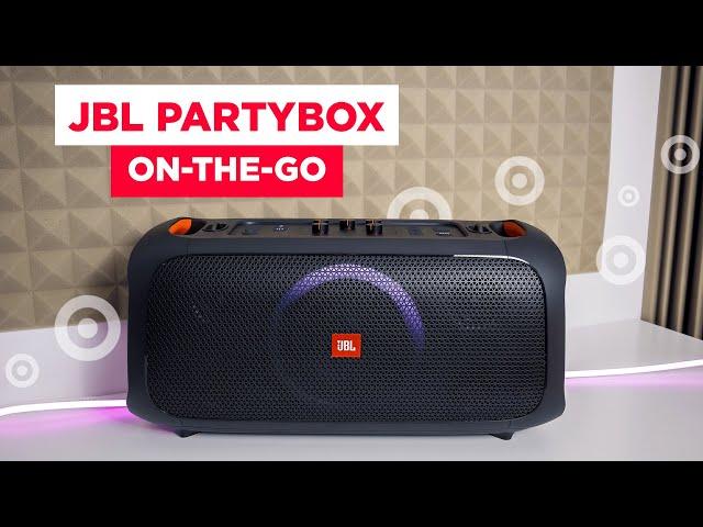 Обзор JBL PartyBox On The Go | Портативная акустика для вечеринок