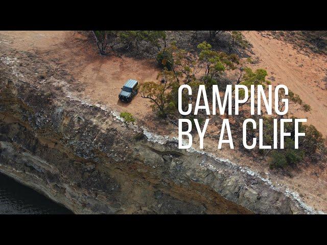 SOLO CAMPING BY A CLIFF | STOV GAS BBQ | SUZUKI JIMNY