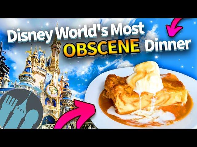 Disney World's Most OBSCENE Dinner -- 'Ohana