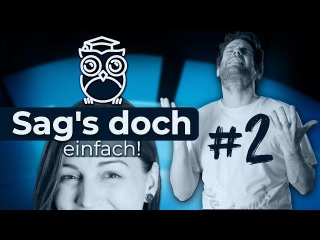 Sag's doch einfach, du Kreuzparker! Das unverschämt schwere Quiz #2 | ONLY CONNECT German / Deutsch