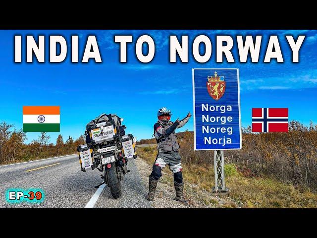 FINALLY !! ENTERED NORWAY by LAND BORDER  INDIA TO NORWAY  & LONDON | Ep-39