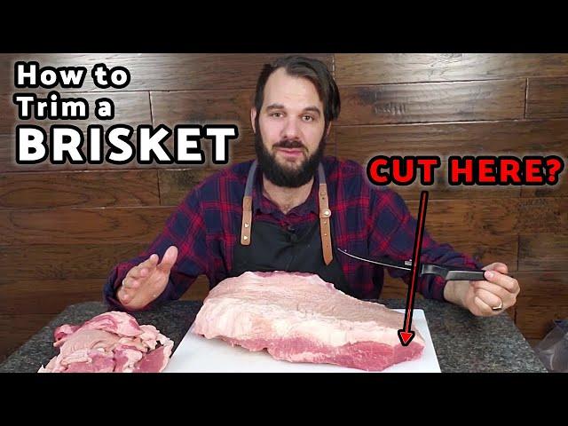 How to Trim a Whole Brisket For SMOKING