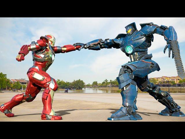 Avengers vs Pacific Rim - Gipsy Danger vs Iron Man | Paramount Pictures [HD]