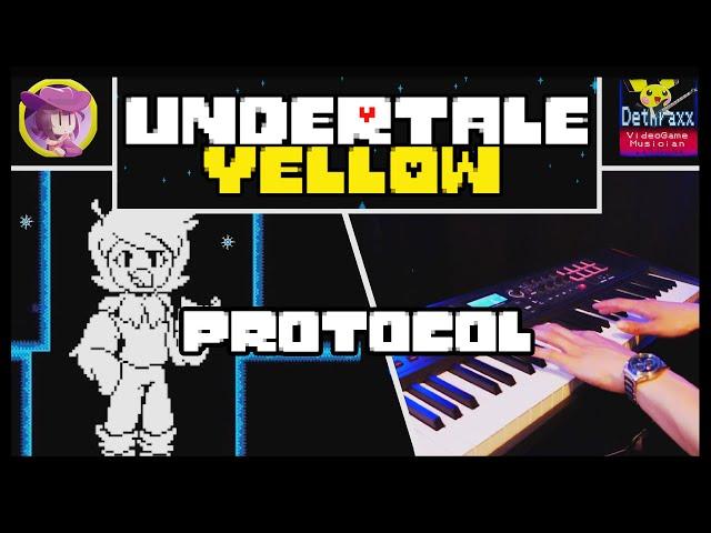 Undertale Yellow: Protocol | Metal Guitar Remix Cover by Dethraxx