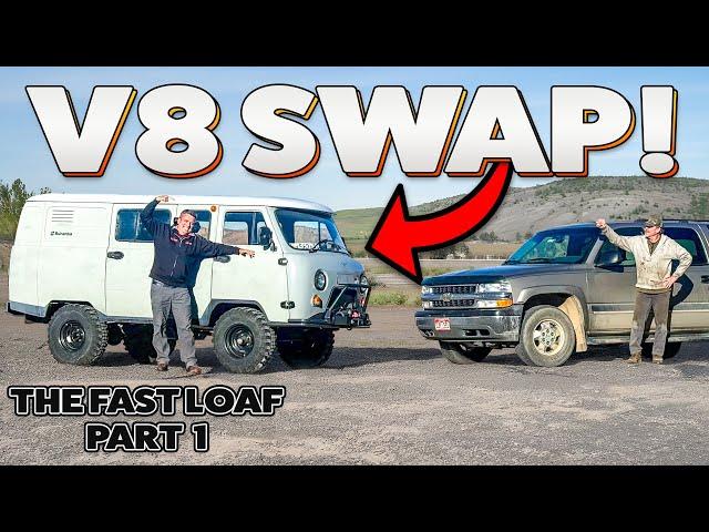 You Won't Believe The ENGINE I'm Putting Into My Russian Buhanka Bread Van - Fast Loaf Pt.1